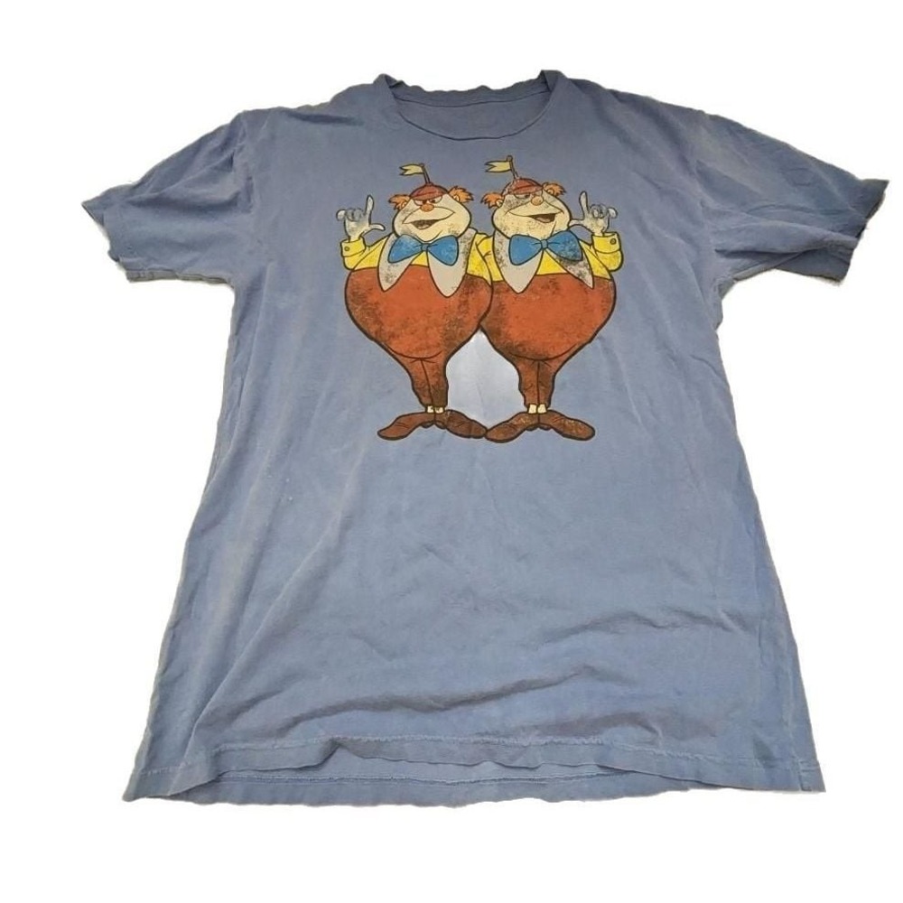Disney Tweedledee and Tweedledum T Shirt size L‎